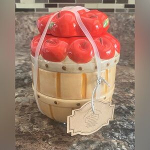 Whimsical Cupboard 10 Strawberry Street Sunshine Farms Apple Barrel Measuring Cu